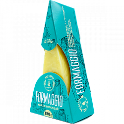 Сыр полутвердый «Formaggio» («Формаджио») м.д.ж. 45% (180 г)