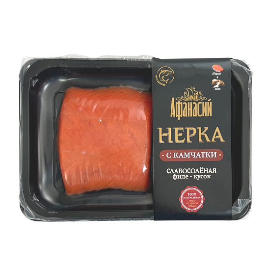Нерка слабосоленая (филе-кусок) 150 гр.