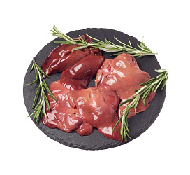 Печень кролика ~500 гр. (замороженное мясо)