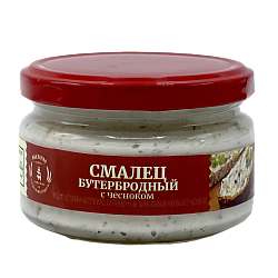 Смалец бутербродный с чесноком 150 гр.