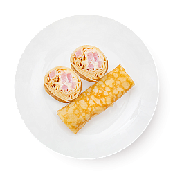 Блины с ветчиной и сыром 2 шт, 170 г