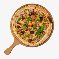 Пицца на тонком тесте «Лесная». НОВИНКА