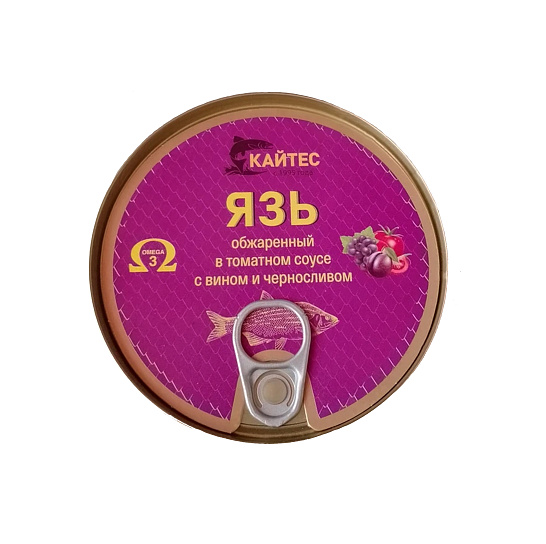 Язь обжареный с т/с с вином и черносливом 230 г