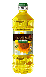 Масло подсолнечное рафинированное 1 л. от производителя «Кубаночка»