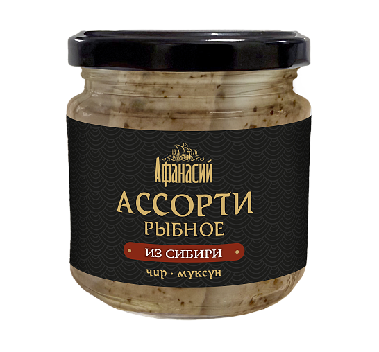 Ассорти из чира и муксун, 190 гр