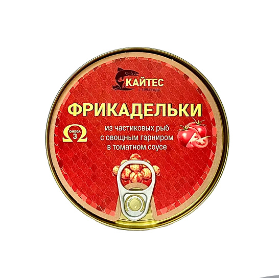Фрикадельки из частиковых рыб с овощ. гарн. в т/с 230гр