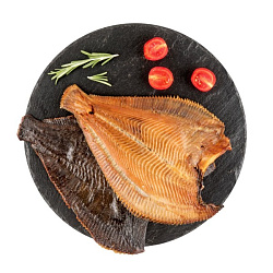 Камбала-ерш, горячего копчения 