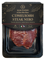 Стейк из свинины "Стриплойн STEAK NERO", вес.