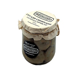 Грузди сибирские SUPER VIP горячего посола  0,5 л.(соленые)