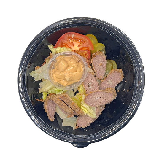 Шеф приготовил «Салат Бургер» 150 гр.