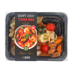 Суп «Том Ям» острый 370 гр. (замороженный)